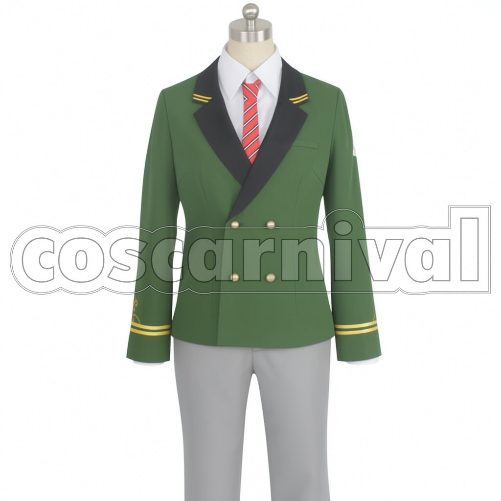 On Air! Arata Koujo Jewelry Hill Academy 2 Year School Uniform Cosplay Costume