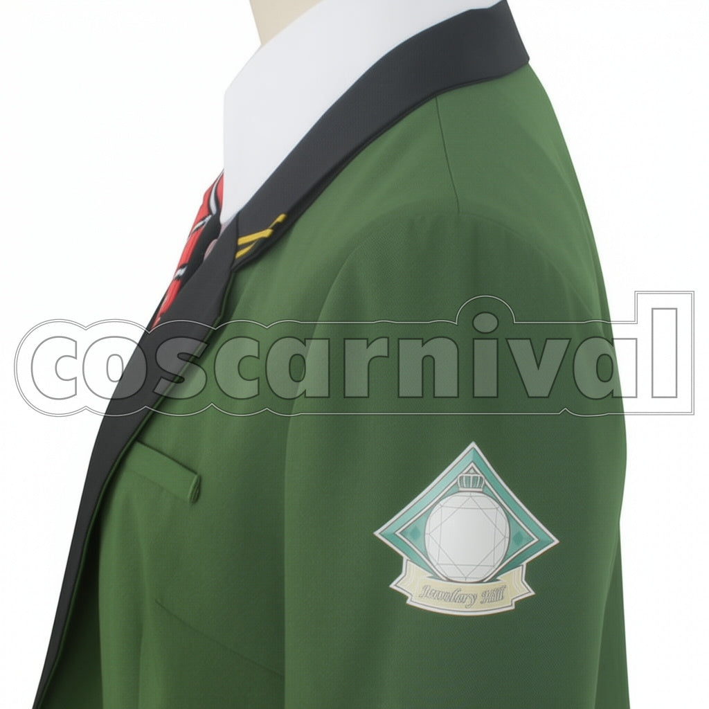 On Air! Arata Koujo Jewelry Hill Academy 2 Year School Uniform Cosplay Costume