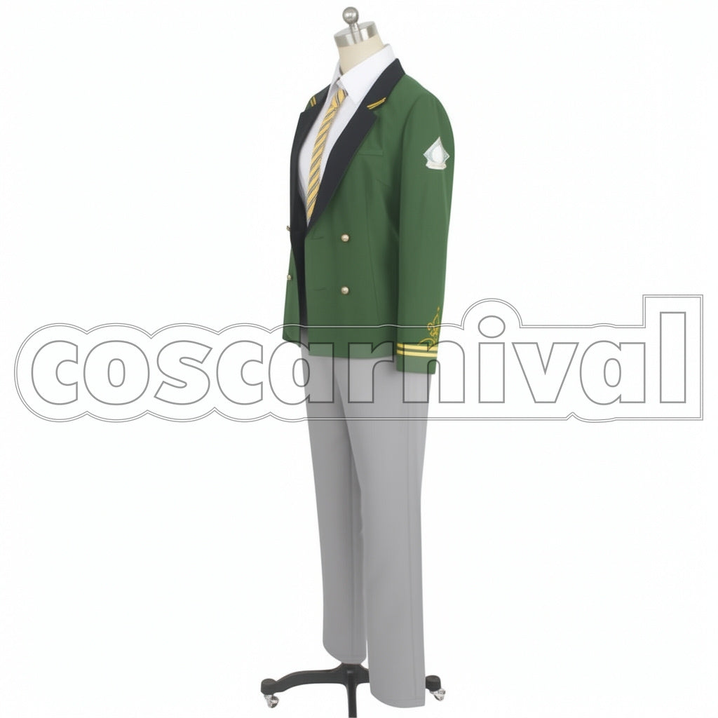 On Air! Ranma Kanmuri Jewelry Hill Academy 1 Year School Uniform Cosplay Costume