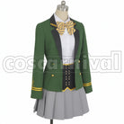 On Air! Tomoe Miwa Jewelry Hill Academy 1 Year School Uniform Cosplay Costume