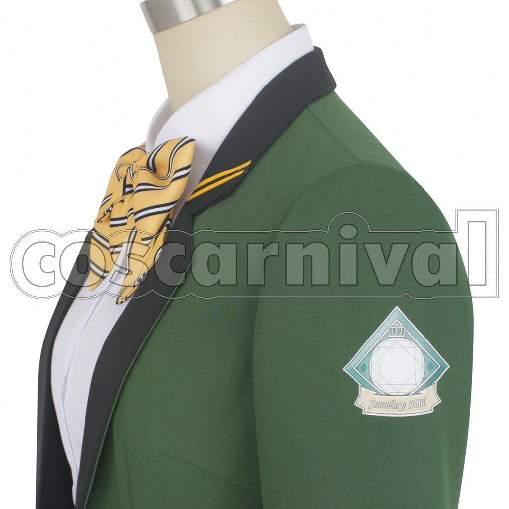 On Air! Tomoe Miwa Jewelry Hill Academy 1 Year School Uniform Cosplay Costume
