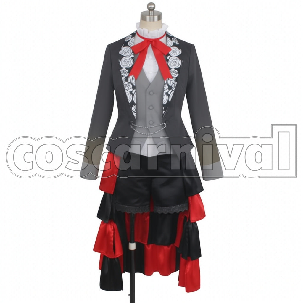 On Air! Hot-Blood Tsubaki Miyabino Cosplay Costume