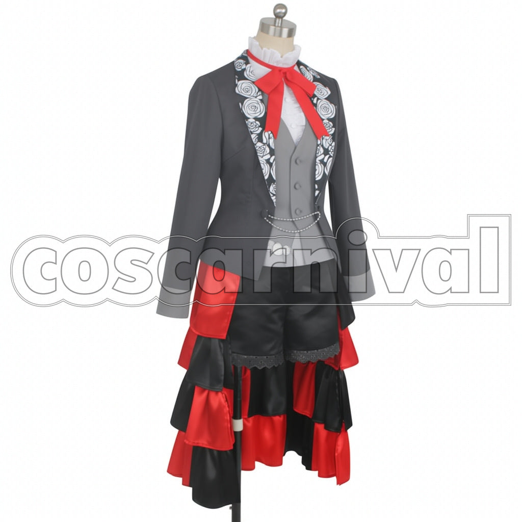 On Air! Hot-Blood Tsubaki Miyabino Cosplay Costume
