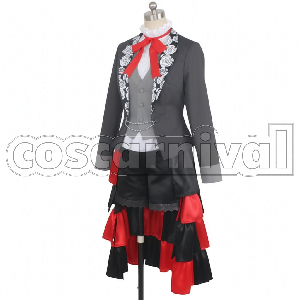 On Air! Hot-Blood Tsubaki Miyabino Cosplay Costume