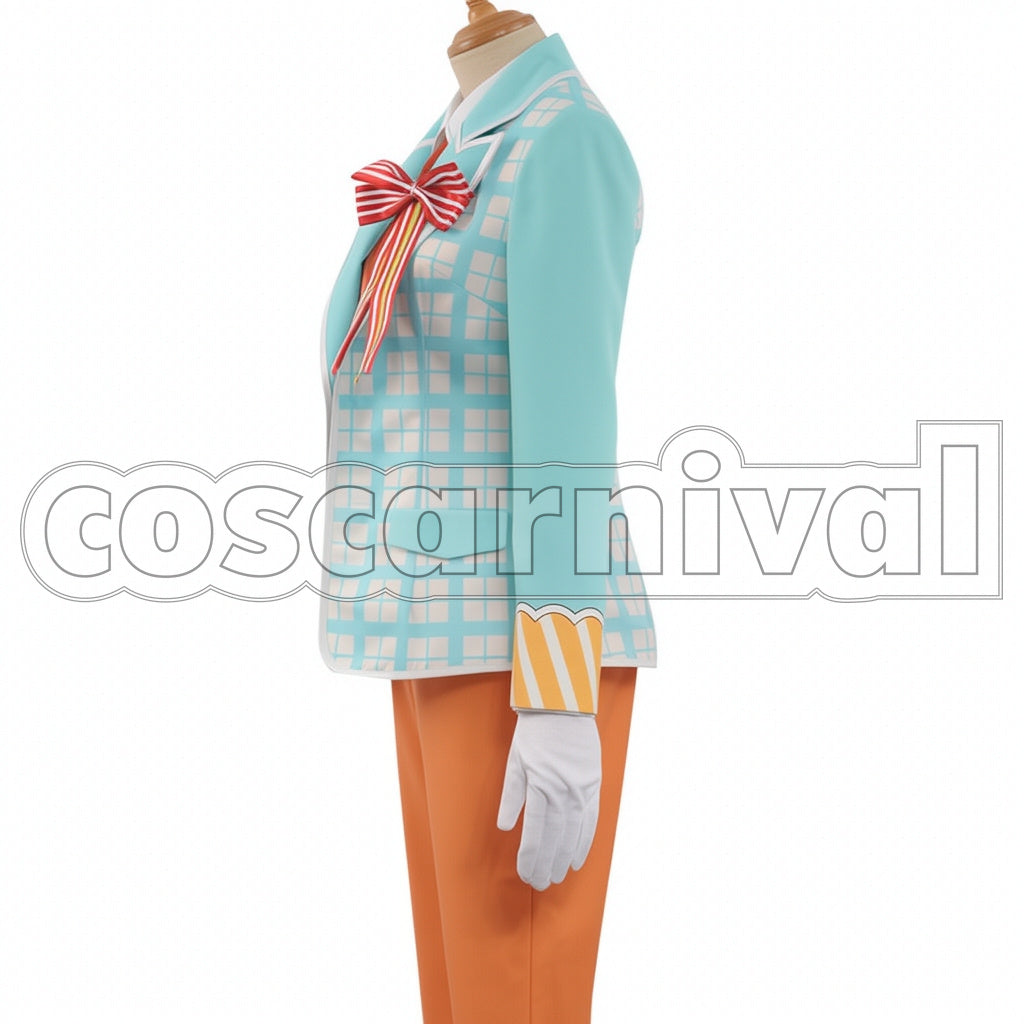 Utano☆Princesama Shining Live Sweet Cafe Ranmaru Kurosaki Cosplay Costume