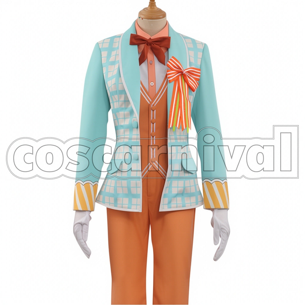 Utano☆Princesama Shining Live Sweet Cafe Ren Jeanguuji Cosplay Costume