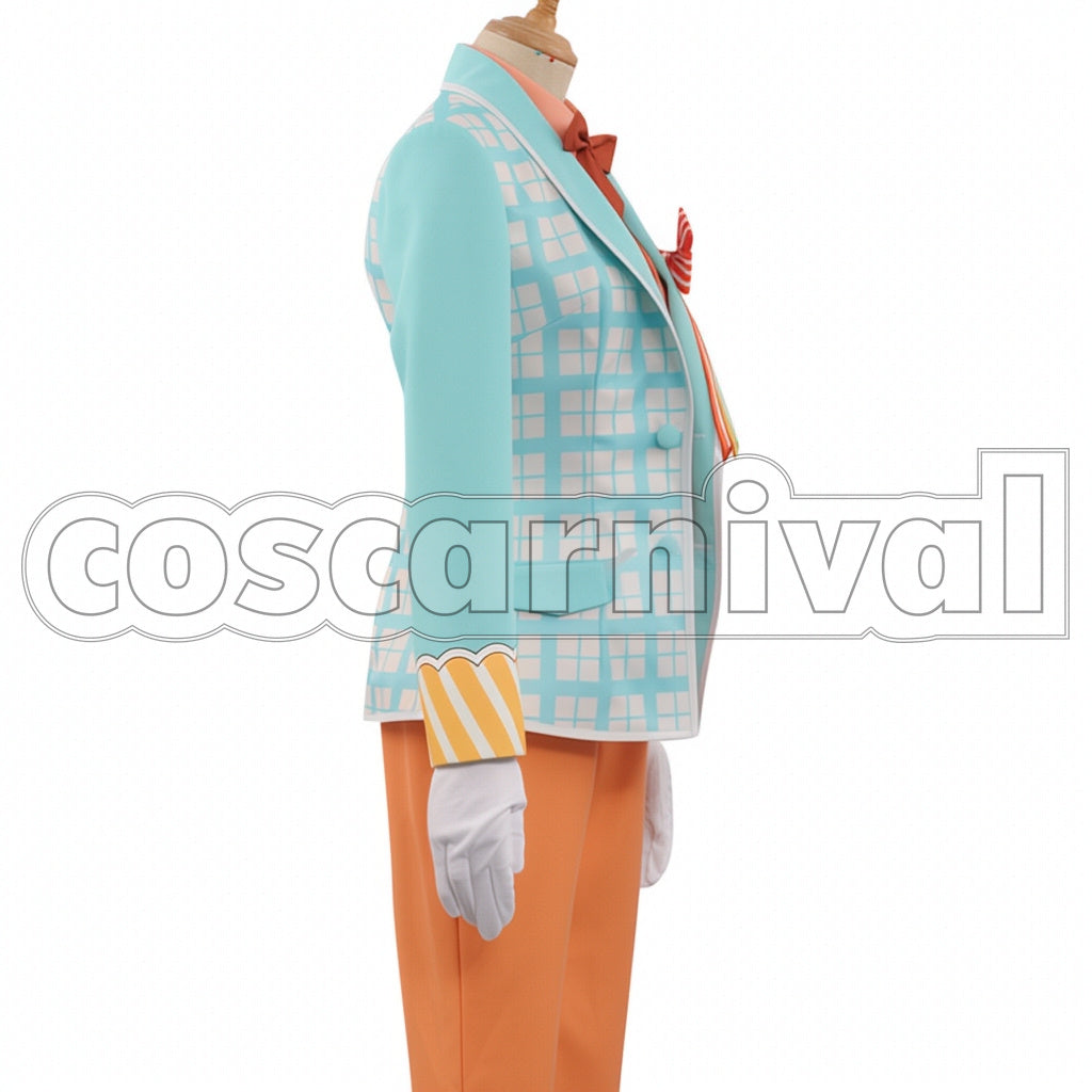 Utano☆Princesama Shining Live Sweet Cafe Ren Jeanguuji Cosplay Costume