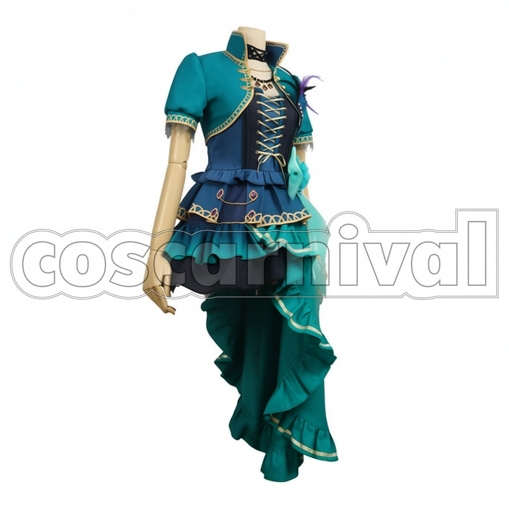 BanG Dream! Sayo Hikawa Roselia 5th Single Opera of the wasteland Cosplay Costume