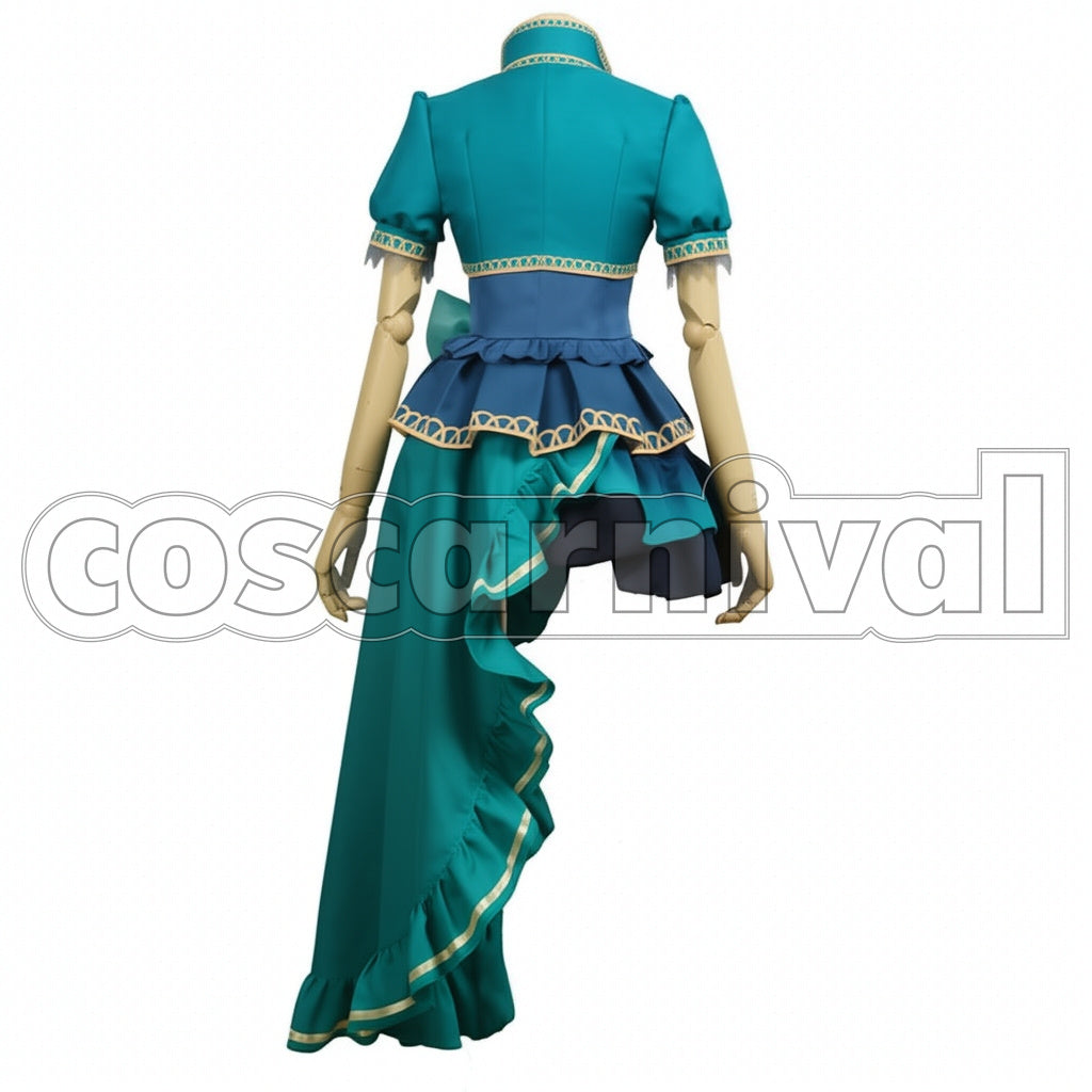 BanG Dream! Sayo Hikawa Roselia 5th Single Opera of the wasteland Cosplay Costume