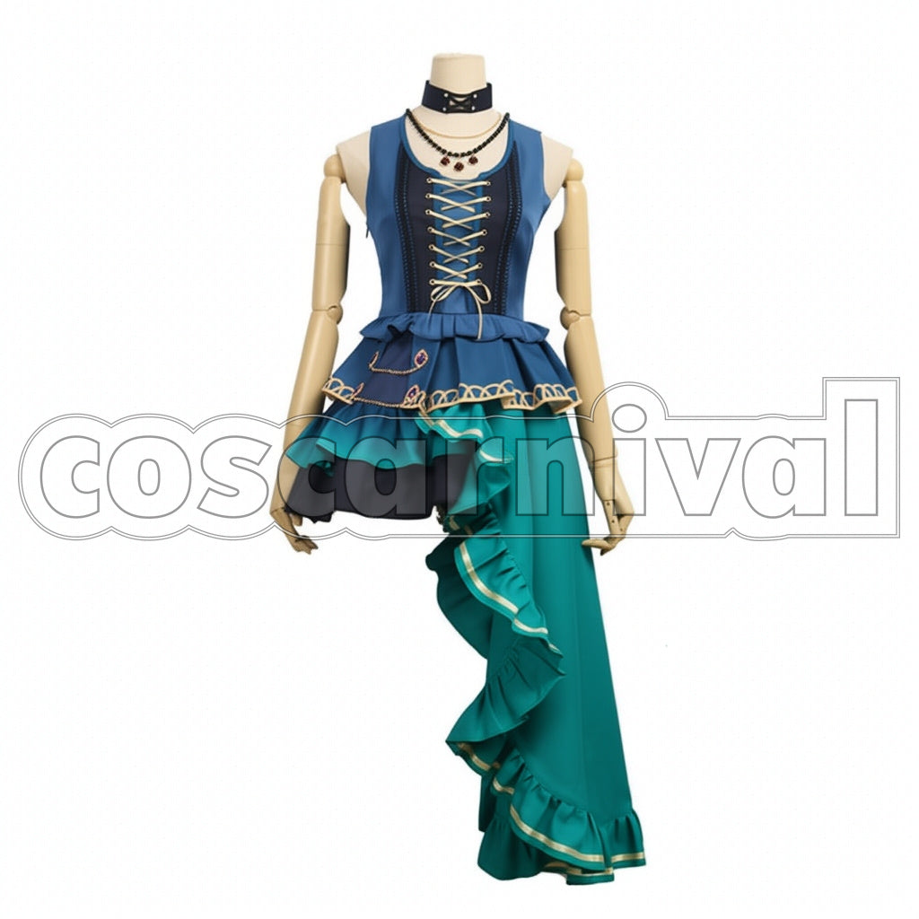BanG Dream! Sayo Hikawa Roselia 5th Single Opera of the wasteland Cosplay Costume