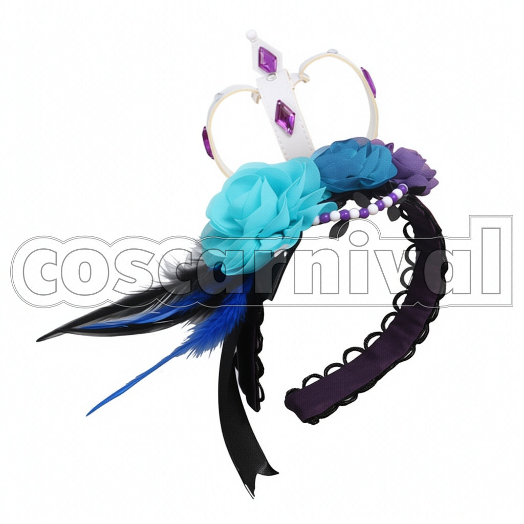 BanG Dream! Sayo Hikawa Roselia 5th Single Opera of the wasteland Cosplay Costume
