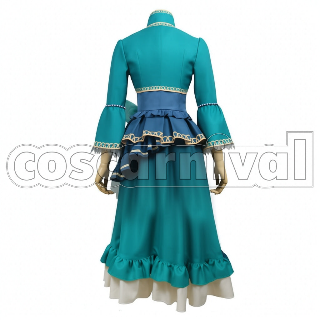 BanG Dream! Rinko Shirokane Roselia 5th Single Opera of the wasteland Cosplay Costume