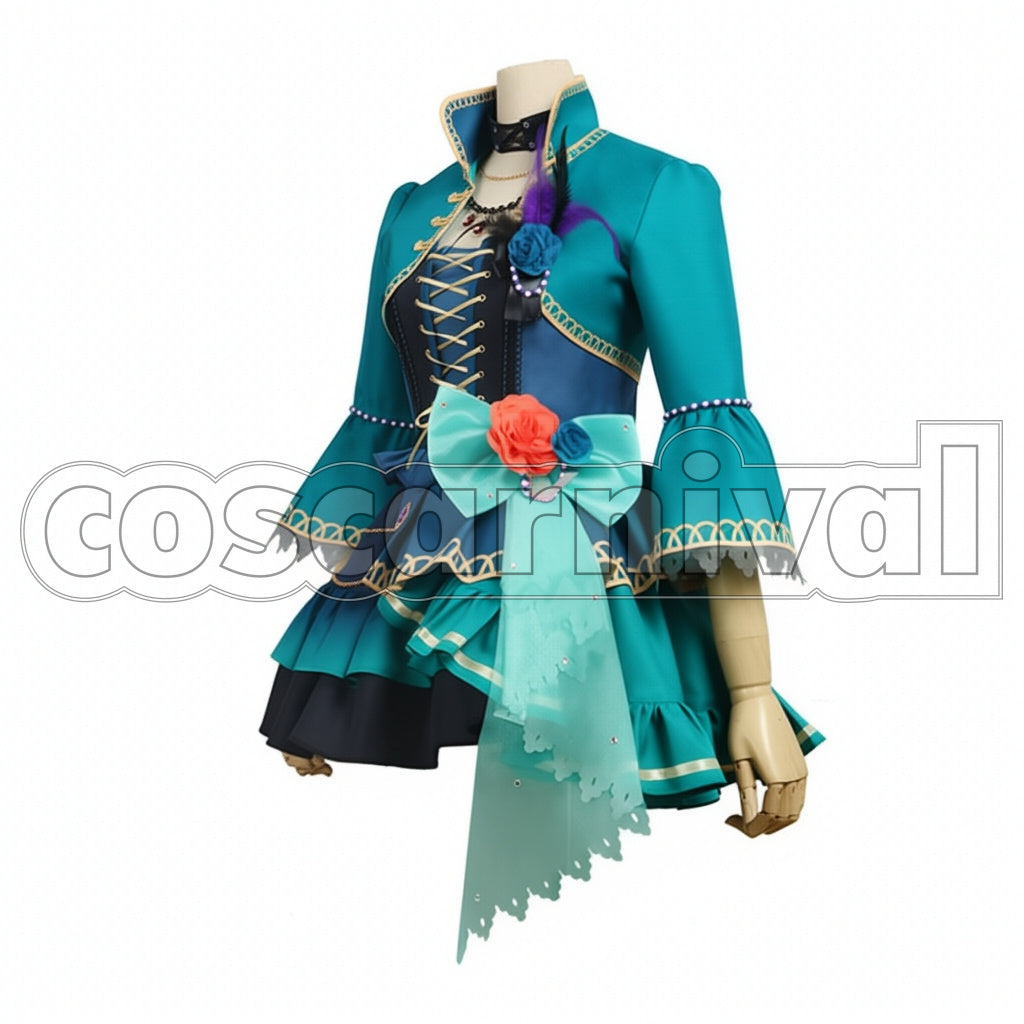 BanG Dream! Lisa Imai Roselia 5th Single Opera of the wasteland Cosplay Costume