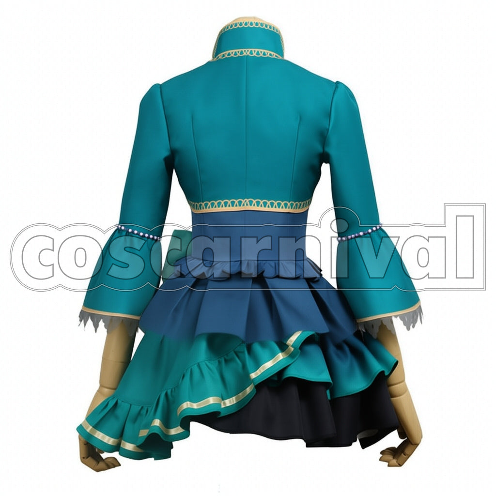 BanG Dream! Lisa Imai Roselia 5th Single Opera of the wasteland Cosplay Costume