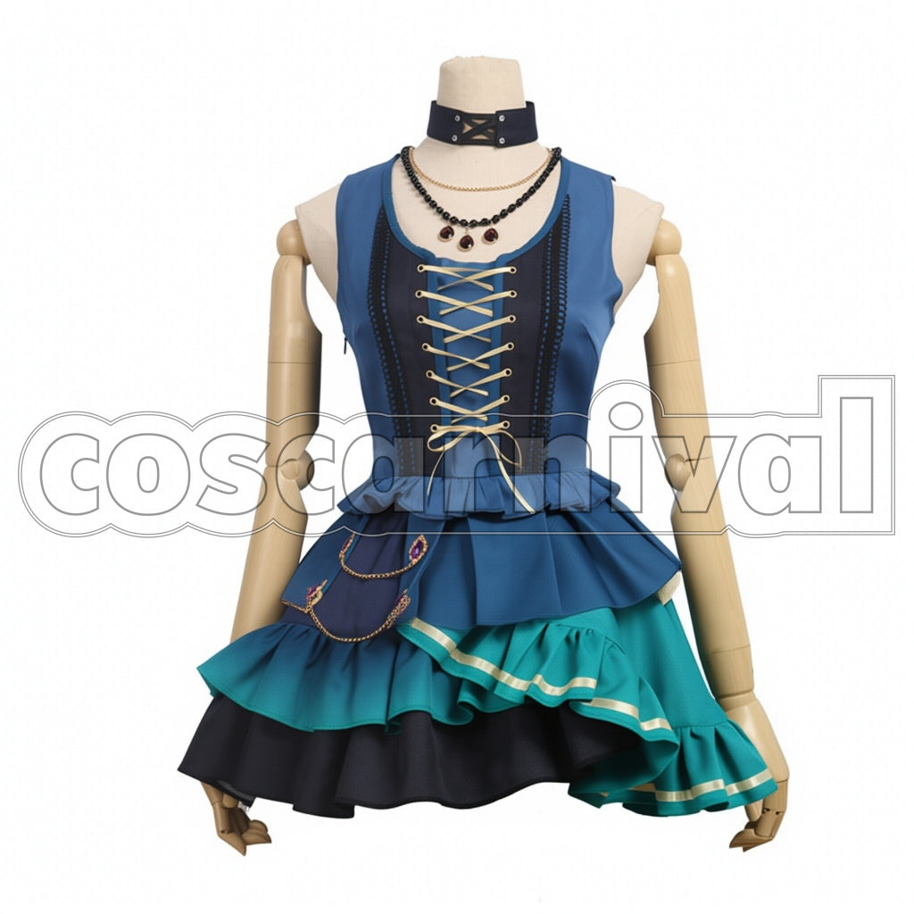 BanG Dream! Lisa Imai Roselia 5th Single Opera of the wasteland Cosplay Costume