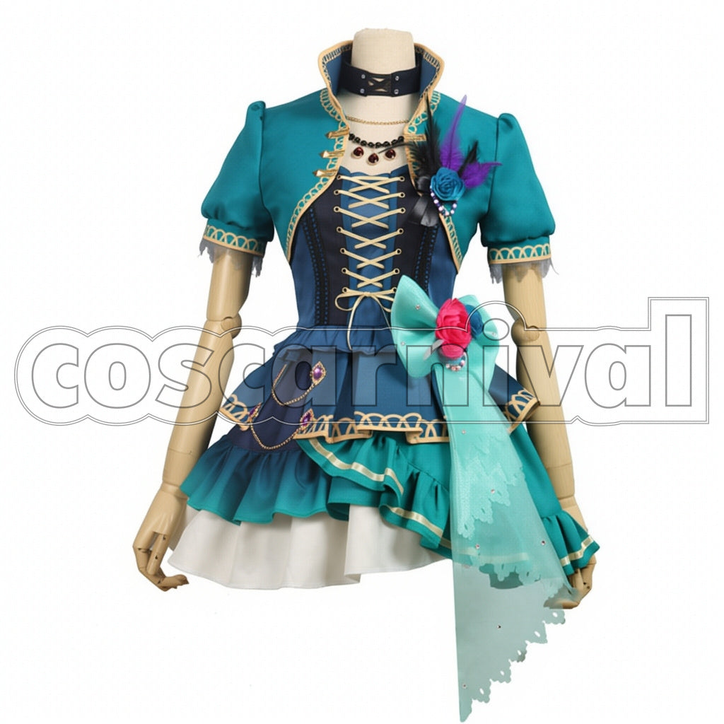 BanG Dream! Ako Udagawa Roselia 5th Single Opera of the wasteland Cosplay Costume