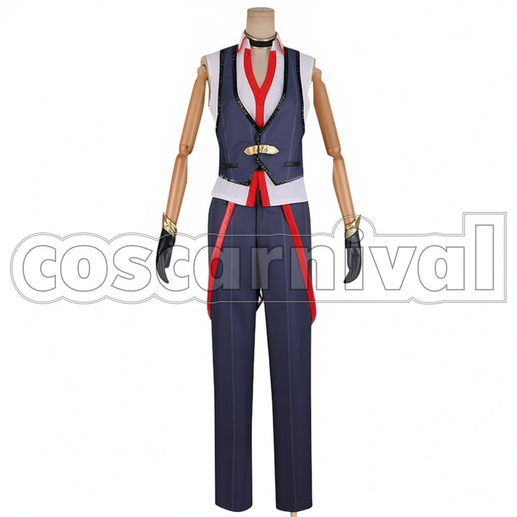 Touken Ranbu ONLINE Musical 2 Part Musubi no Hibiki , Hajimari no Ne Horikawa Kunihiro Cosplay Costume