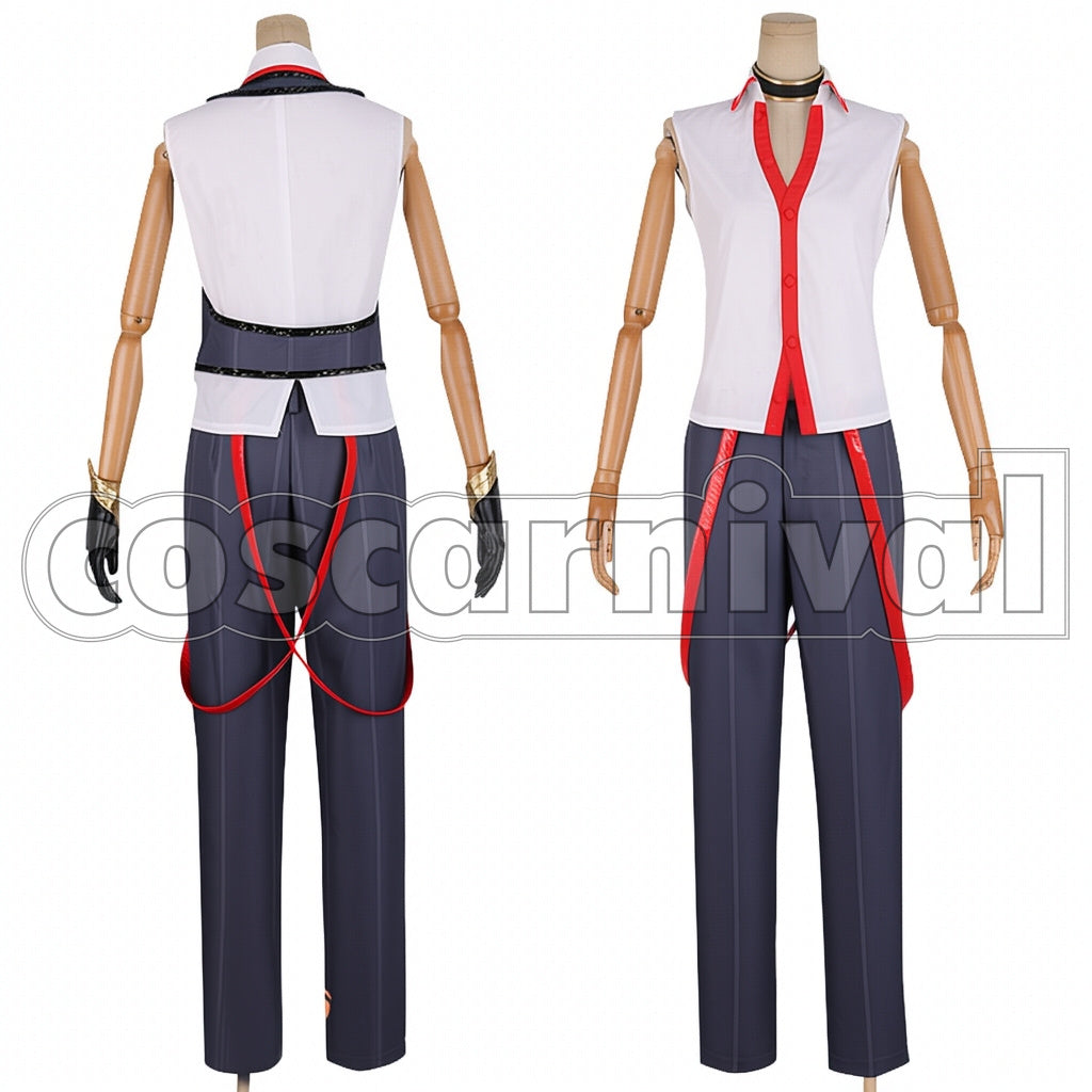 Touken Ranbu ONLINE Musical 2 Part Musubi no Hibiki , Hajimari no Ne Horikawa Kunihiro Cosplay Costume