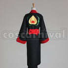 Hozuki's Coolheadedness Hoozuki +ACCA00367Single Forehead Horn Cosplay Prop+ Universal Wig Short Type Hook Black Costume