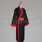 Hozuki's Coolheadedness Hoozuki +ACCA00367Single Forehead Horn Cosplay Prop+ Universal Wig Short Type Hook Black Costume