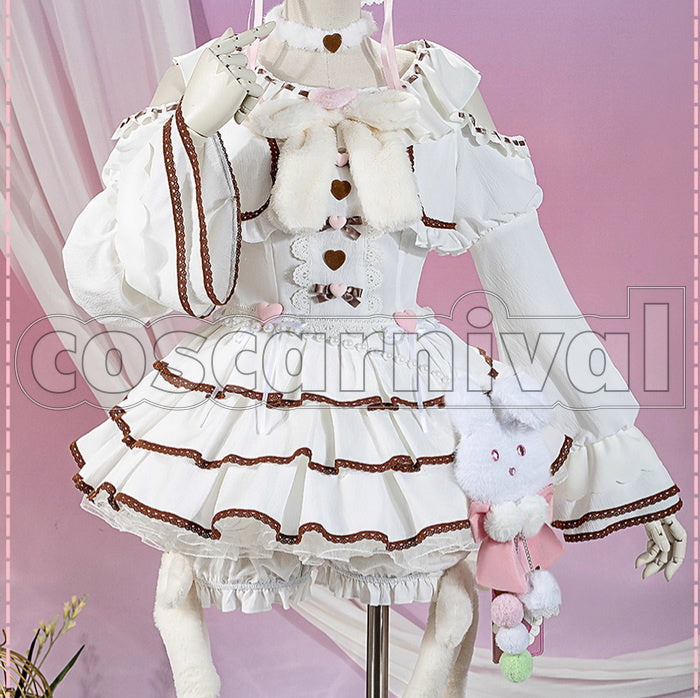 Umamusume: Pretty Derby Valentine’s Day Aston Machan Lolita Cosplay Outfit