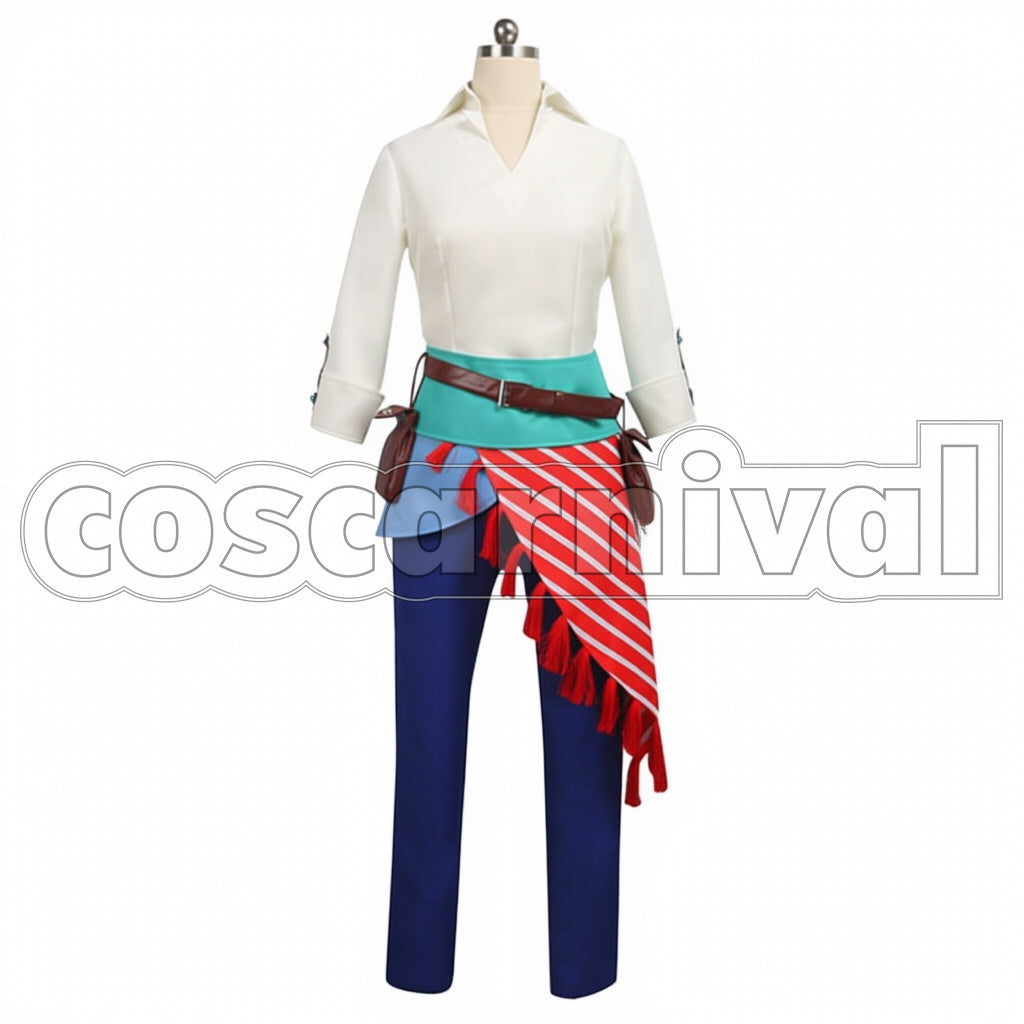 A3! Weigh Anchor! Sky Pirates Muku Sakisaka Cosplay Costume