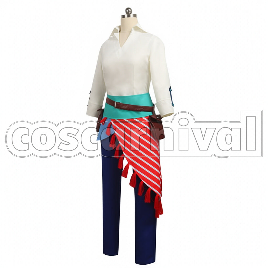 A3! Weigh Anchor! Sky Pirates Muku Sakisaka Cosplay Costume