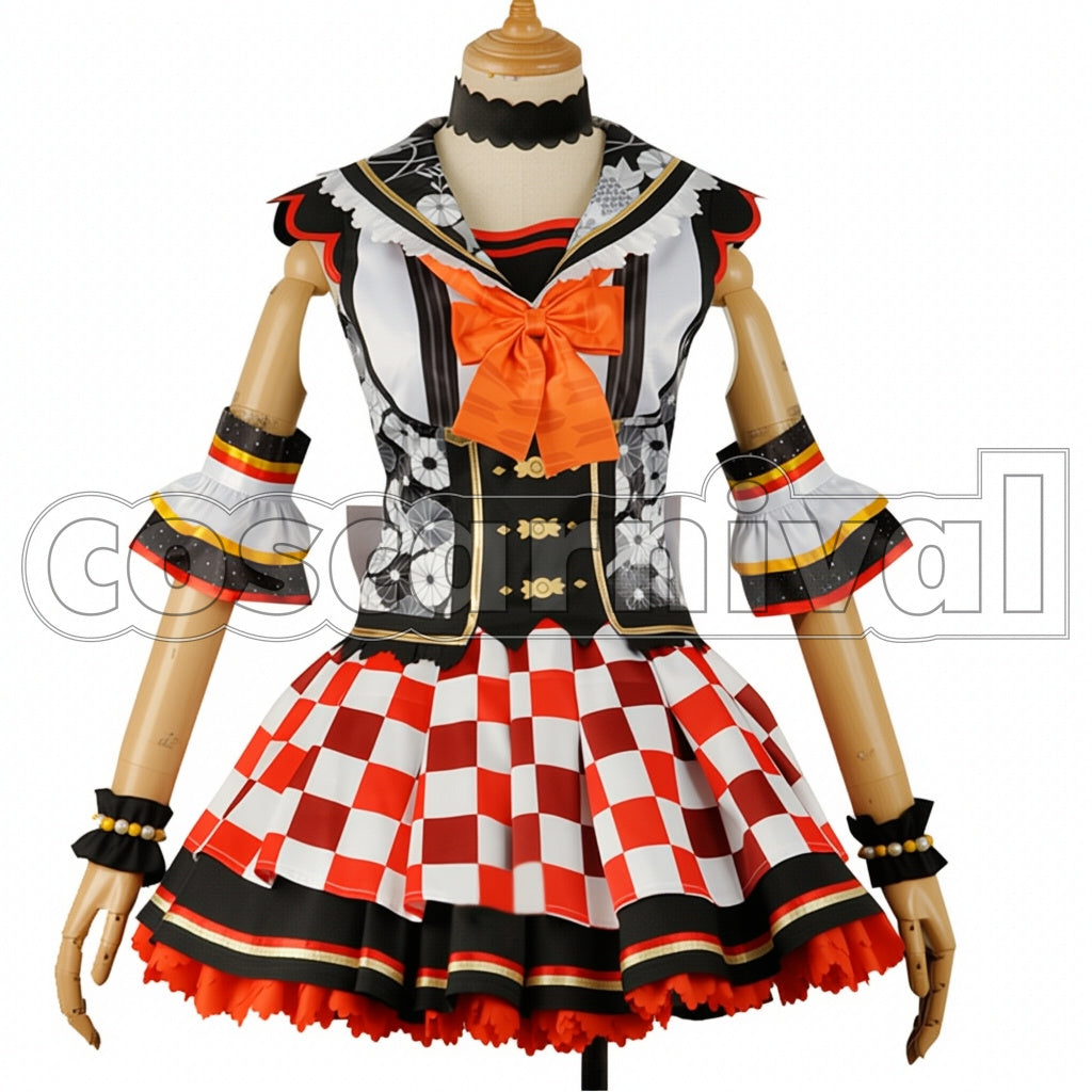 Love Live! Taisho Romance Set Bloomed Japanese Outfit Chika Takami Cosplay Costume