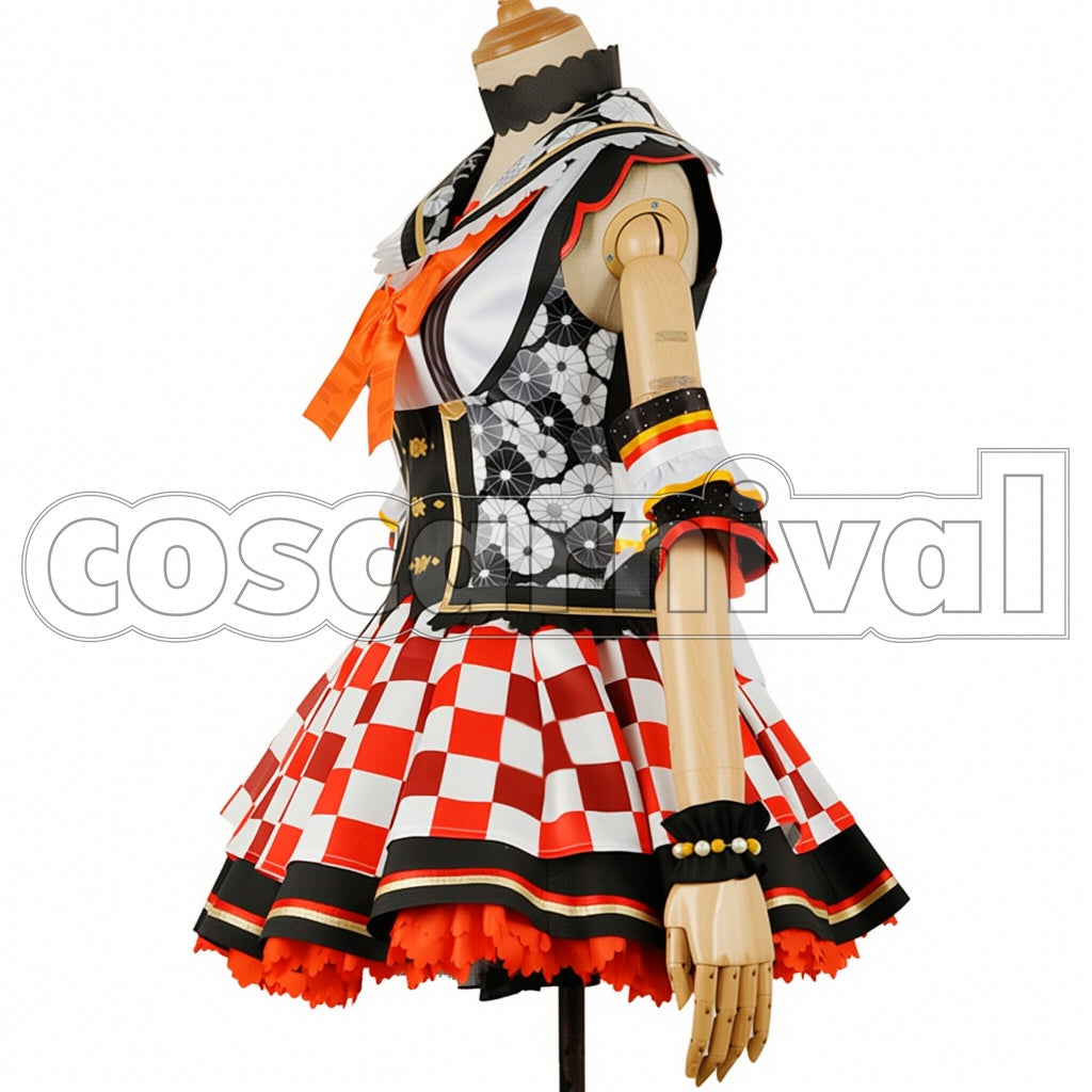 Love Live! Taisho Romance Set Bloomed Japanese Outfit Chika Takami Cosplay Costume