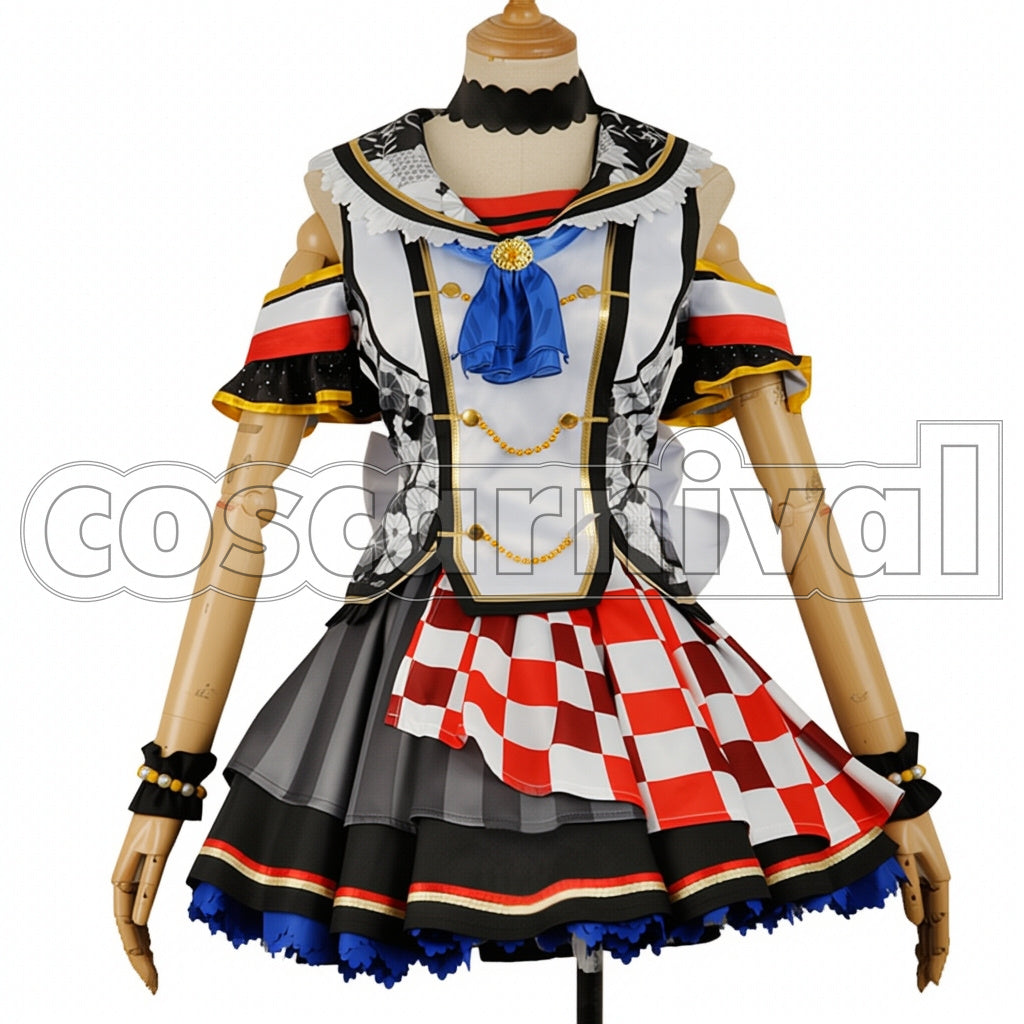 Love Live! Taisho Romance Set Bloomed Japanese Outfit You Watanabe Cosplay Costume