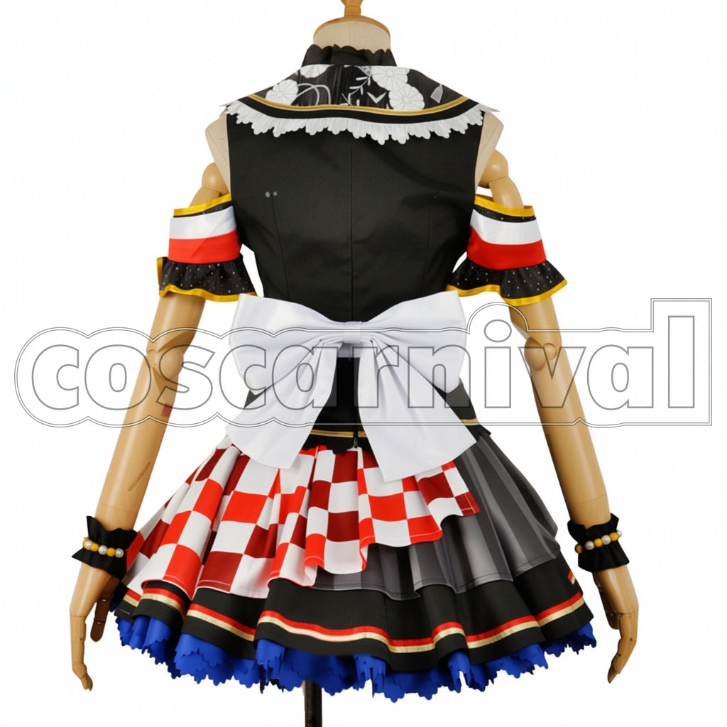 Love Live! Taisho Romance Set Bloomed Japanese Outfit You Watanabe Cosplay Costume