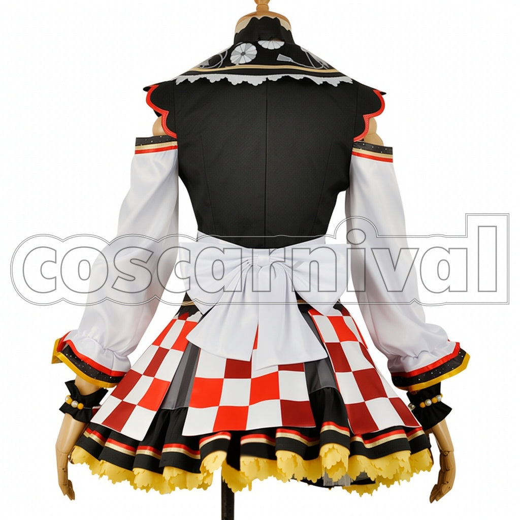 Love Live! Taisho Romance Set Bloomed Japanese Outfit Hanamaru Kunikida Cosplay Costume