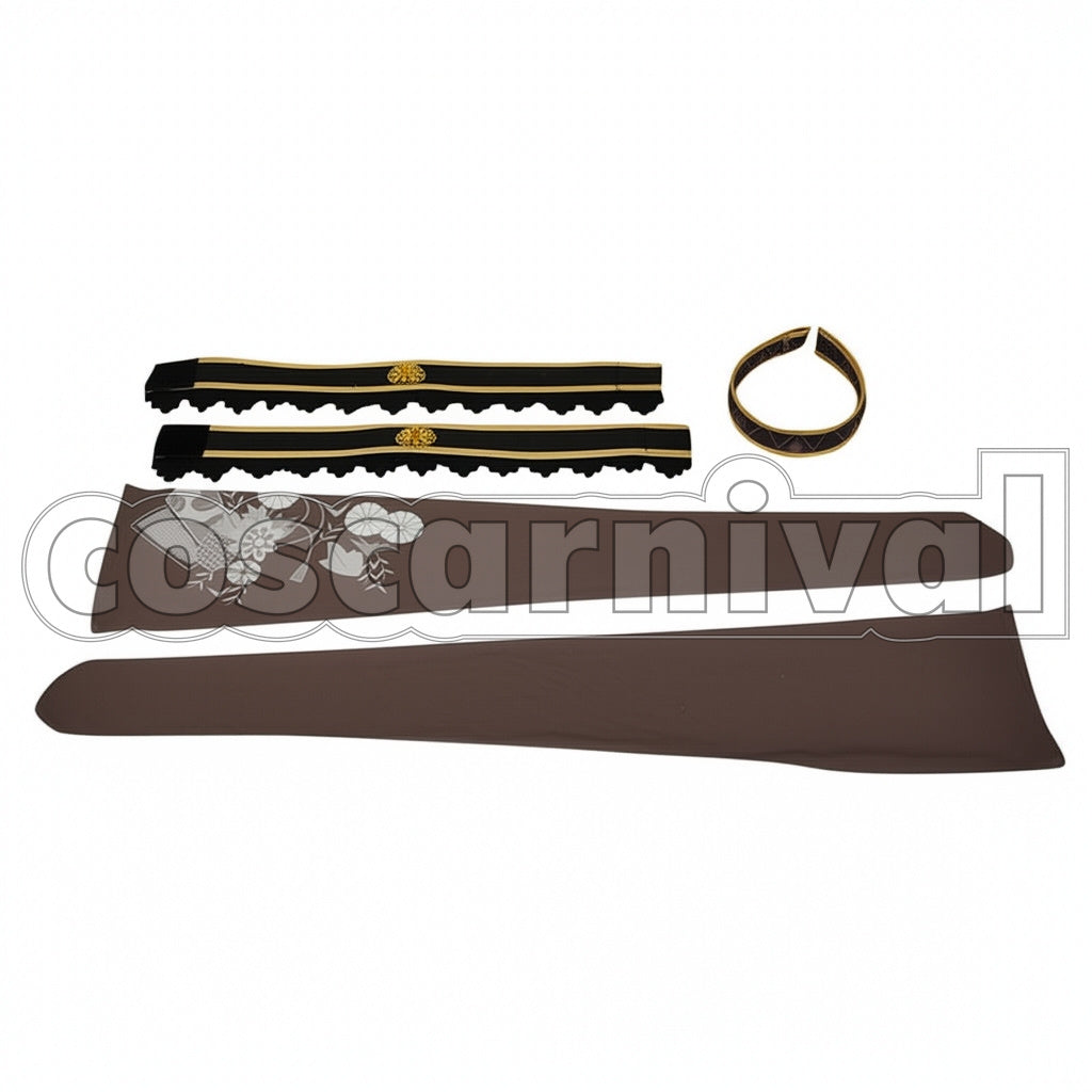 Love Live! Taisho Romance Set Bloomed Japanese Outfit Hanamaru Kunikida Cosplay Costume