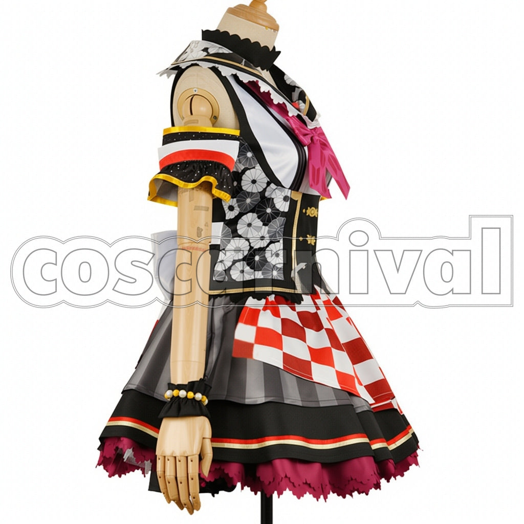Love Live! Taisho Romance Set Bloomed Japanese Outfit Mari Ohara Cosplay Costume
