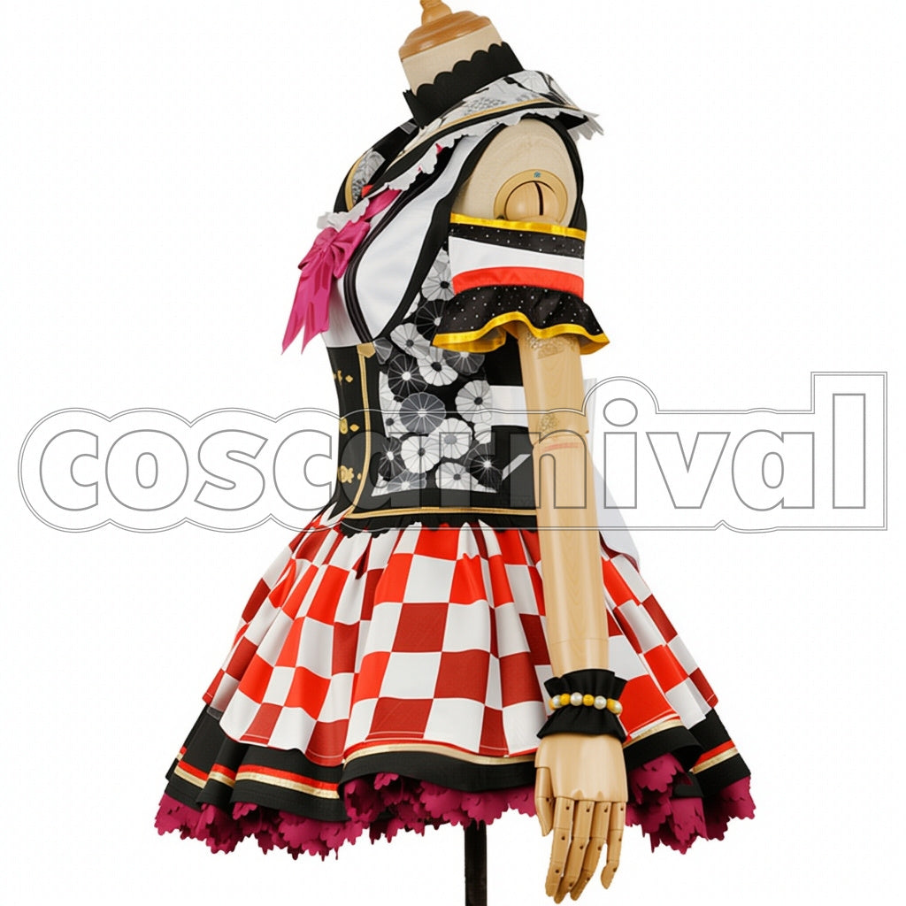 Love Live! Taisho Romance Set Bloomed Japanese Outfit Mari Ohara Cosplay Costume