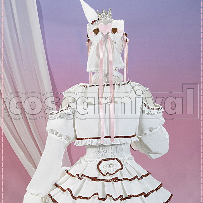 Umamusume: Pretty Derby Valentine’s Day Aston Machan Lolita Cosplay Outfit