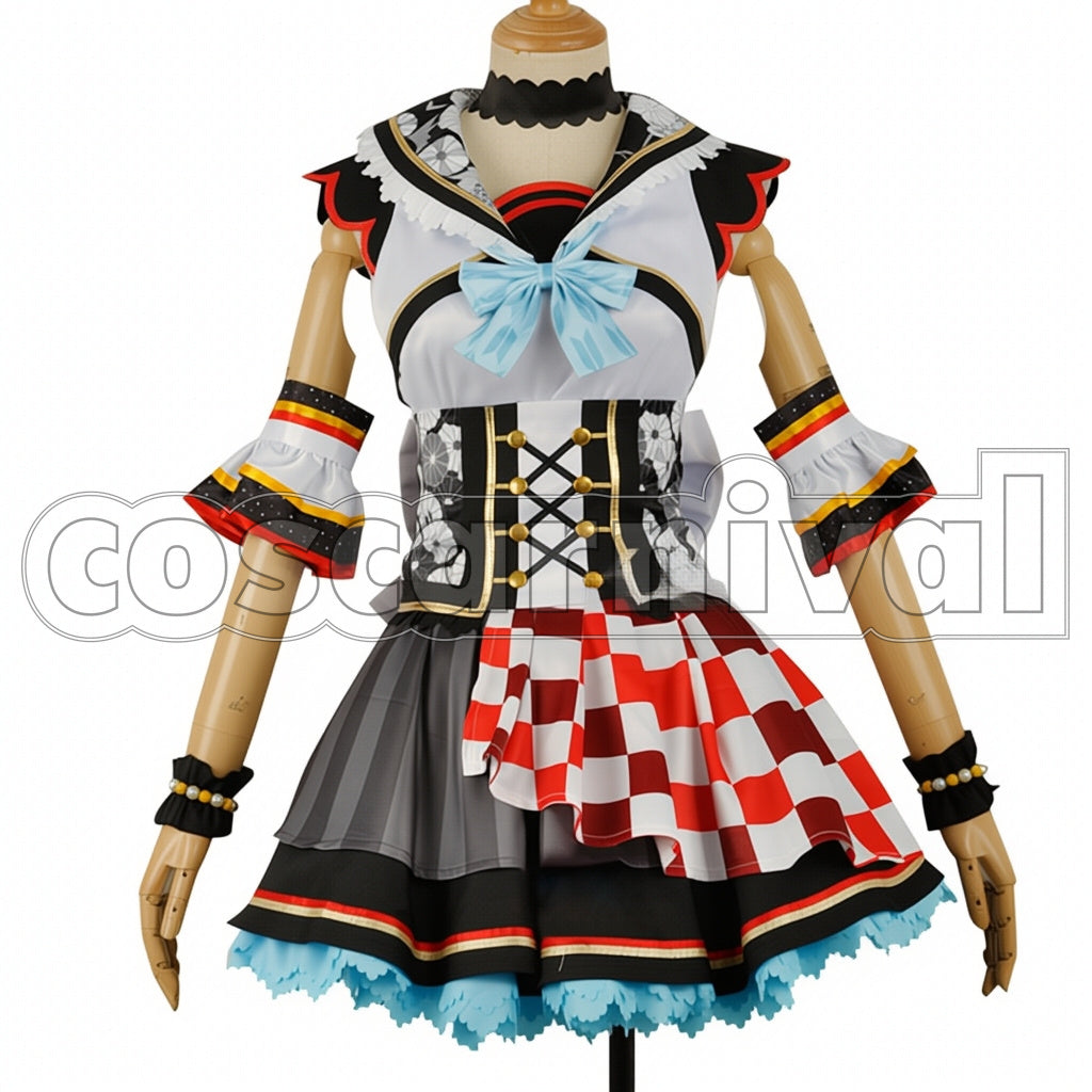 Love Live! Taisho Romance Set Bloomed Japanese Outfit Yoshiko Tsushima Cosplay Costume