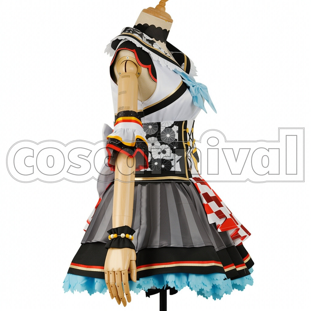 Love Live! Taisho Romance Set Bloomed Japanese Outfit Yoshiko Tsushima Cosplay Costume