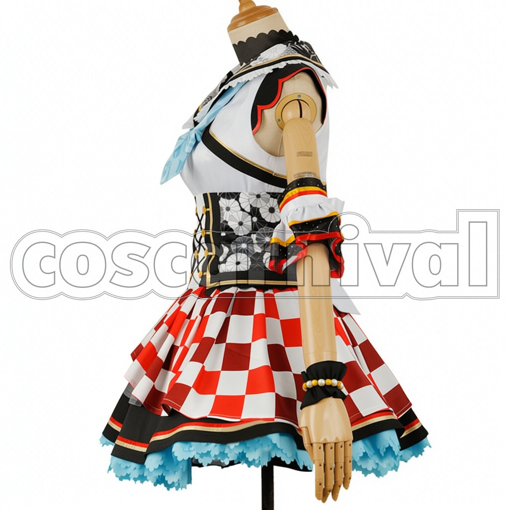 Love Live! Taisho Romance Set Bloomed Japanese Outfit Yoshiko Tsushima Cosplay Costume