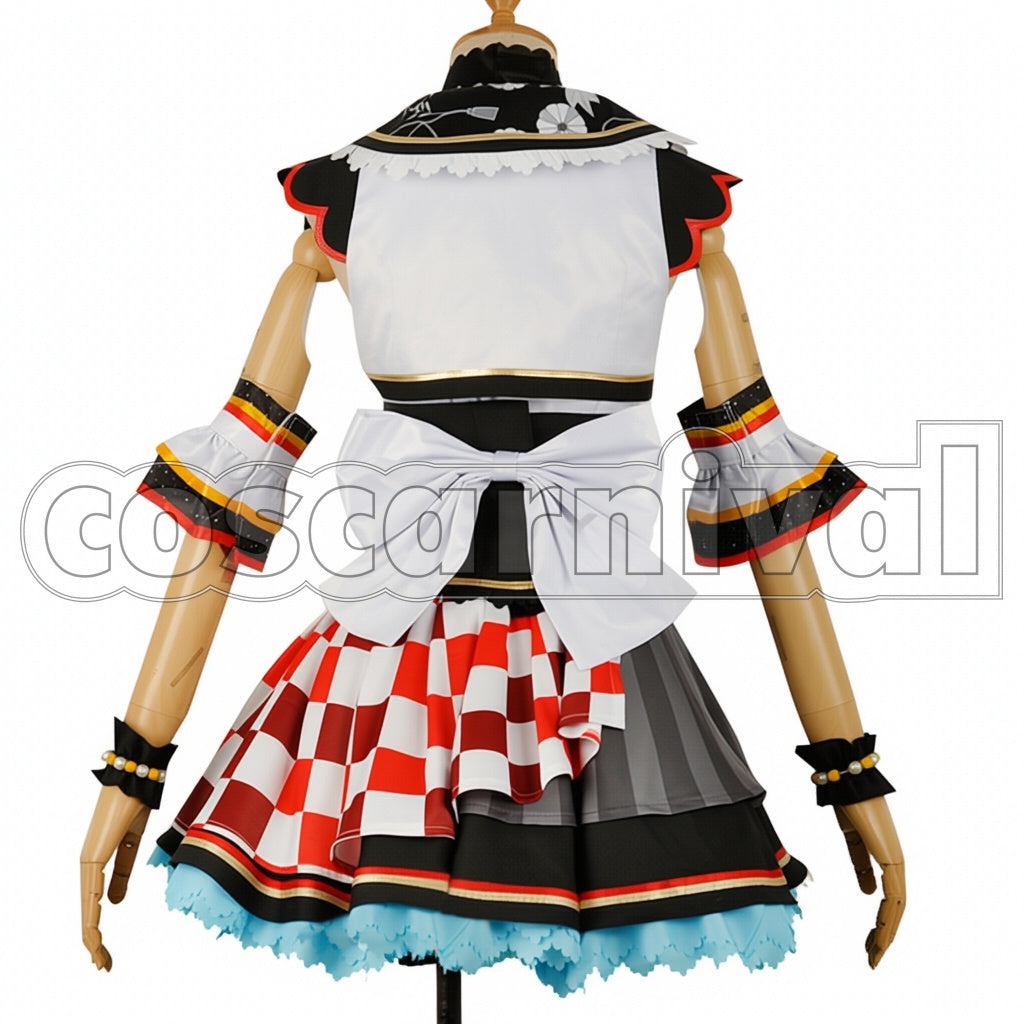 Love Live! Taisho Romance Set Bloomed Japanese Outfit Yoshiko Tsushima Cosplay Costume