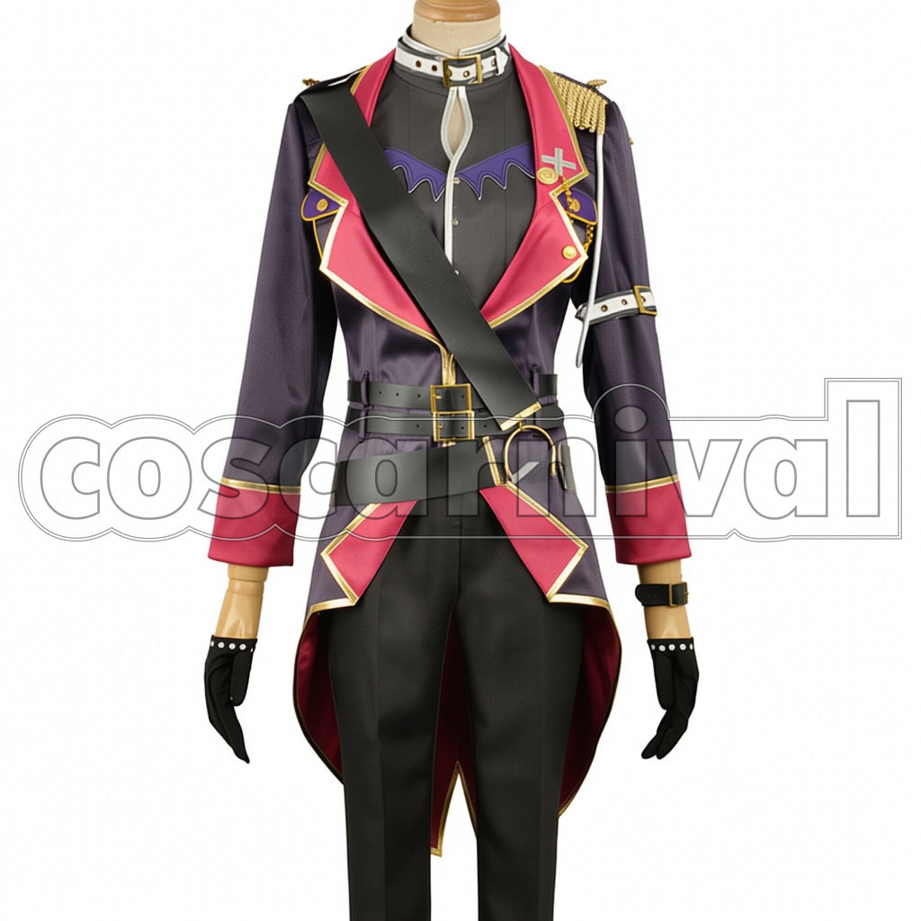 Ensemble Stars!! Music Sacrifice: Festival of the Resurrected Immortals UNDEAD Koga Oogami Cosplay Costume