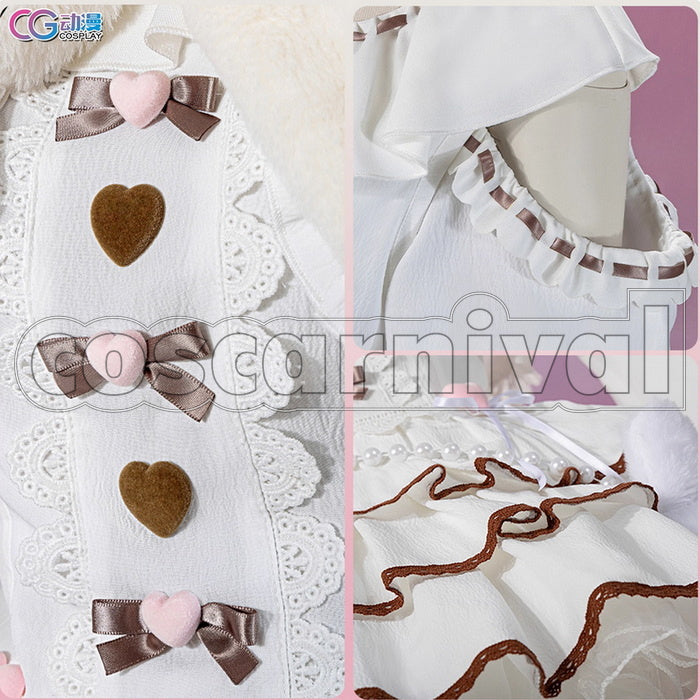 Umamusume: Pretty Derby Valentine’s Day Aston Machan Lolita Cosplay Outfit