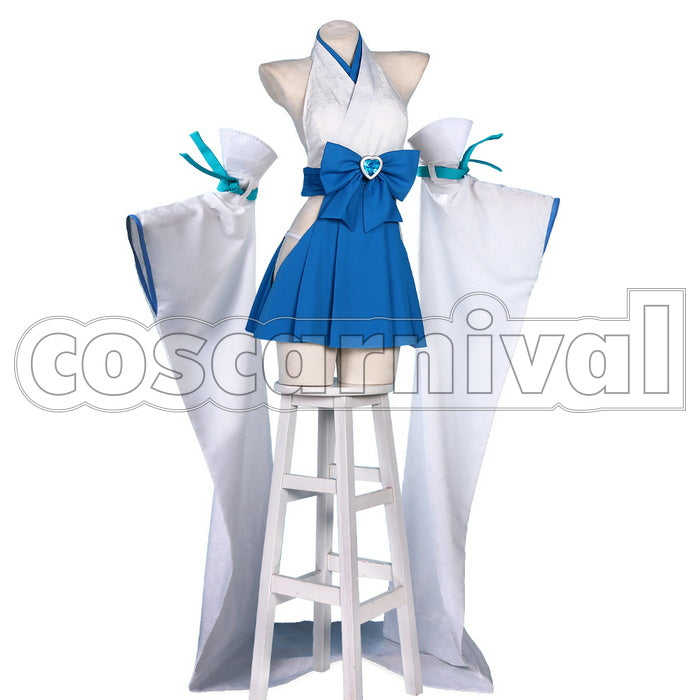 Gushing over Magical Girls Magia Azure La Verità Cosplay Costume