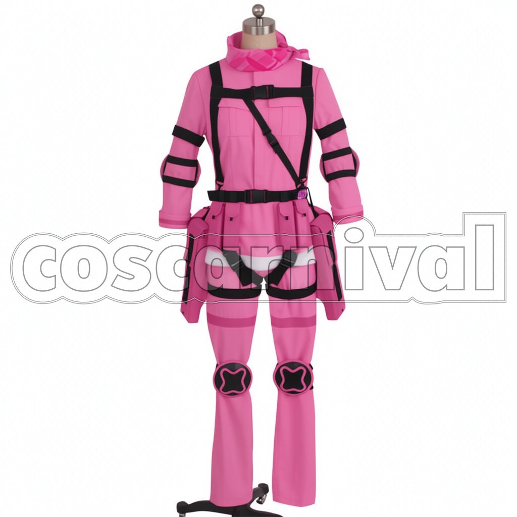Sword Art Online GGO LLENN / Karen Kohiruimaki Manga Version Cosplay Outfit
