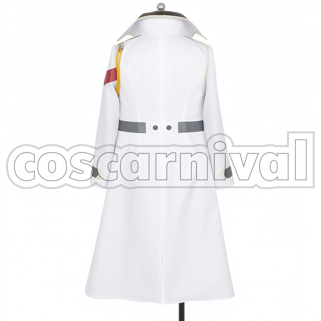 DARLING in the FRANXX CODE:002 Zero Two with Coat Cosplay Costume
