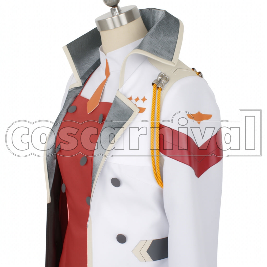 DARLING in the FRANXX CODE:002 Zero Two with Coat Cosplay Costume