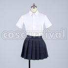 Railgun S Tokiwadai Middle School Mikoto Misaka cosplay costume from A Certain Scientific, front view 2