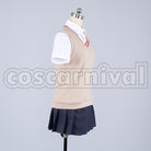 Railgun S Tokiwadai Middle School Mikoto Misaka cosplay costume from A Certain Scientific, side view 2