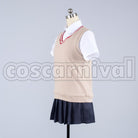 Railgun S Tokiwadai Middle School Mikoto Misaka cosplay costume from A Certain Scientific, side view