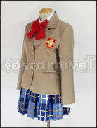 Railgun S Mikoto Misaka cosplay costume from A Certain Scientific, side view